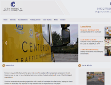 Tablet Screenshot of centuriontraffic.com